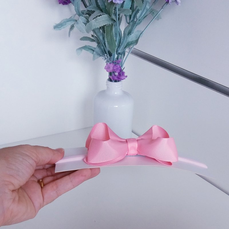 Faixa Meia de Seda Pequena Rosa - Imagem 2