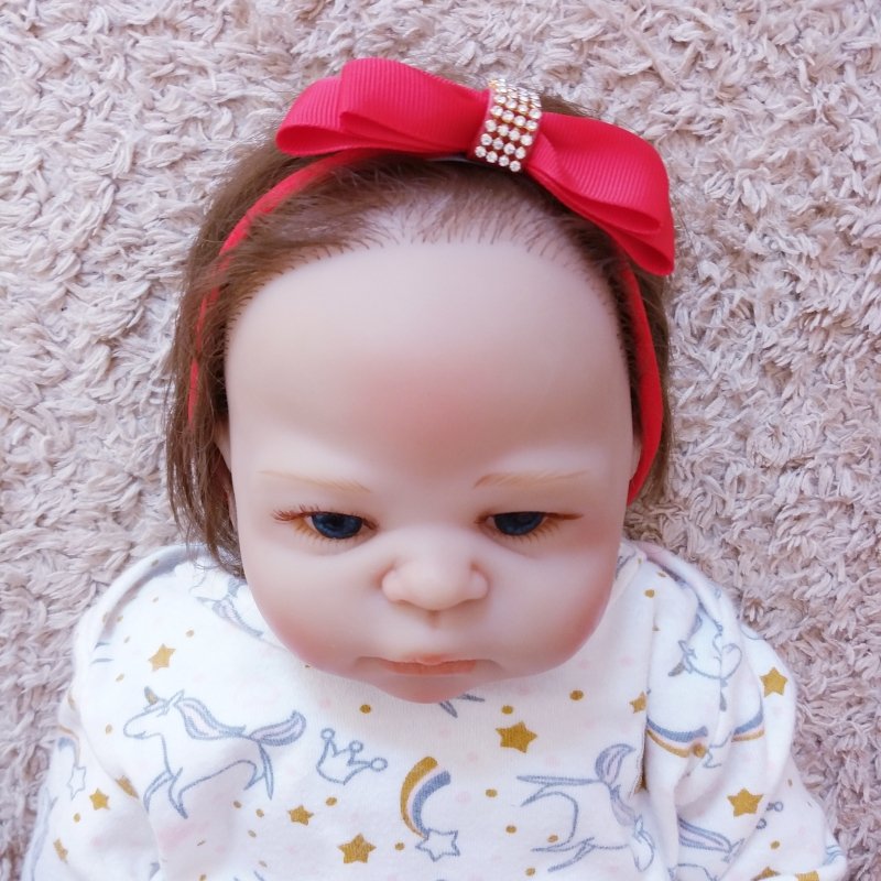 Faixa Meia de Seda RN Vermelho Strass Dourado - Imagem 3