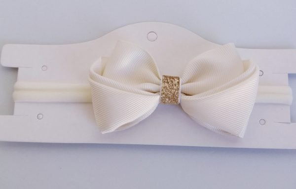 Faixa Meia de Seda RN Off White Dourado - Image 2