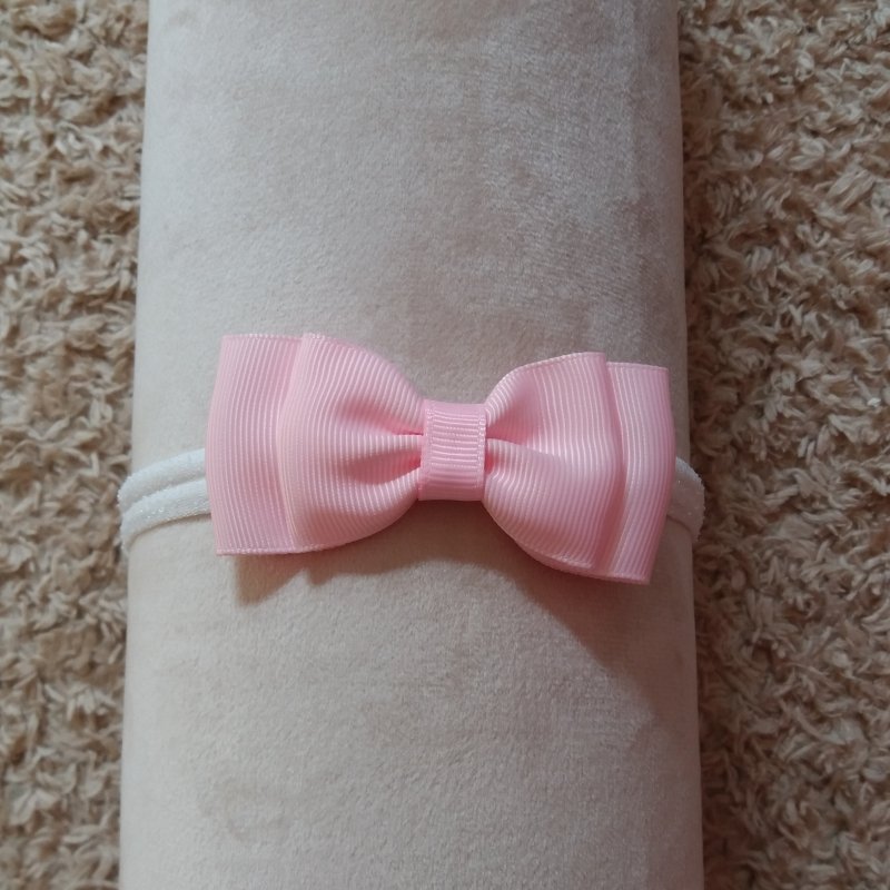 Faixa Meia de Seda RN Bucle/Rosa Bebê - Imagem 4