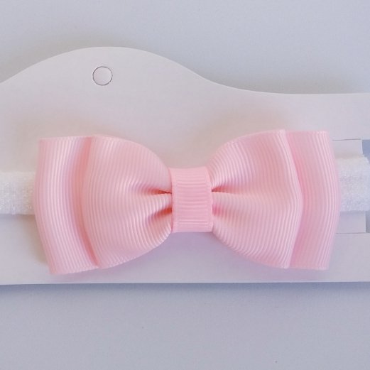 Faixa Meia de Seda RN Bucle/Rosa Bebê