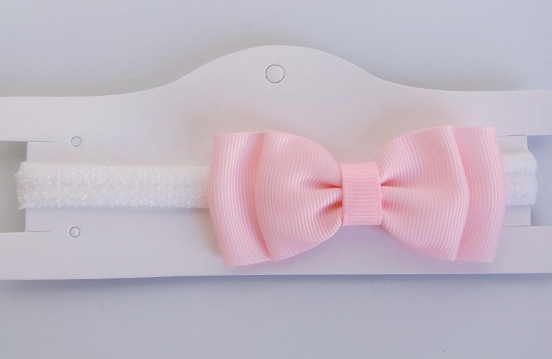 Faixa Meia de Seda RN Bucle/Rosa Bebê - Imagem 2