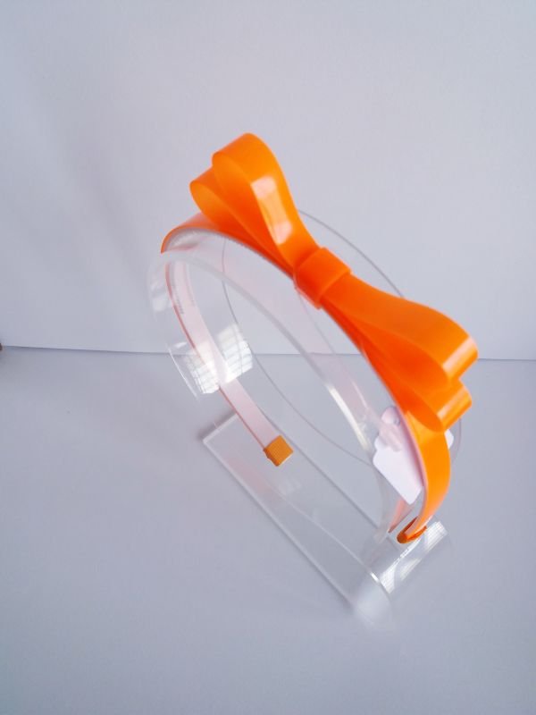 Tiara Aqua Laranja Neon