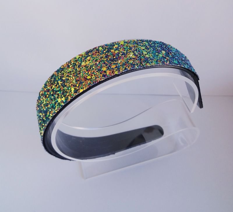 Tiara Larga Brilho Furta Cor - Imagem 2